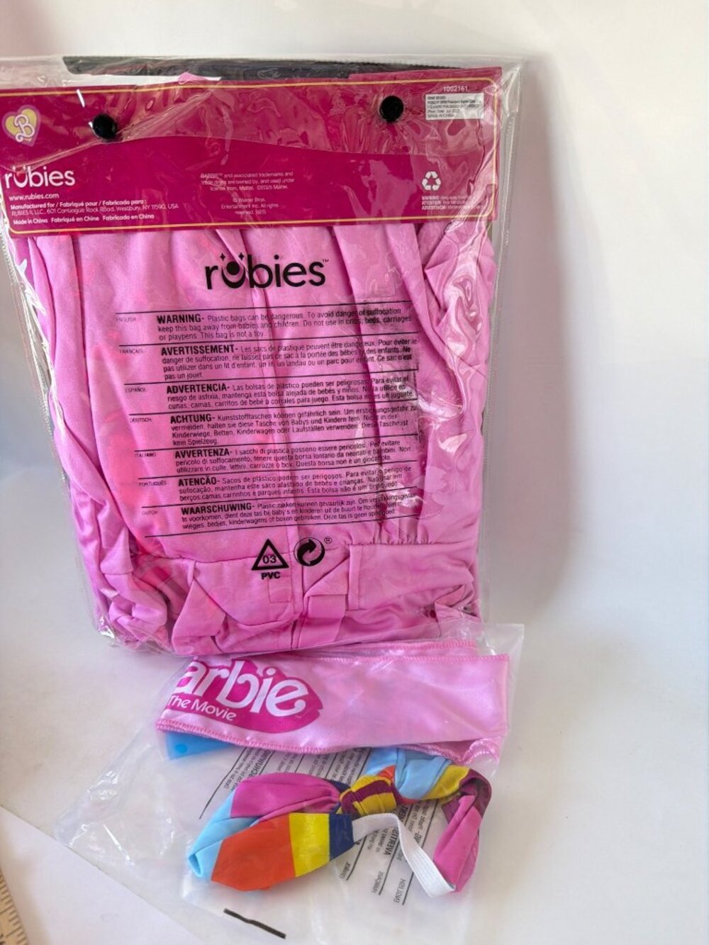 Rubies President Barbie Girls Costume Size Small 5-7 yrs - Picture 6 of 7